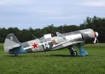 F-AZNN @ LFFQ - Yakovlev Yak-11 (converted to single seater) at the Meeting Aerien 2019, La-Ferte-Alais - by Ingo Warnecke