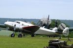 F-AZLL @ LFFQ - Lockheed 12A Electra Junior at the Meeting Aerien 2019, La-Ferte-Alais - by Ingo Warnecke