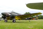 F-AZEJ @ LFFQ - Beechcraft E18S Twin Beech at the Meeting Aerien 2019, La-Ferte-Alais - by Ingo Warnecke