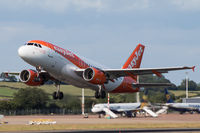 G-EZII @ EGGD - Departing RWY 27 - by Dominic Hall