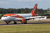 G-EZBI @ EGGD - Landing RWY 27 - by Dominic Hall