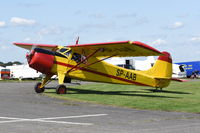 SP-AAB @ X3TB - Departing from Tibenham.