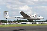 G-DECW @ X3TB - Landing at Tibenham. - by Graham Reeve