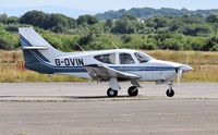 G-OVIN @ EGFH - Commander 112TC. - by Roger Winser