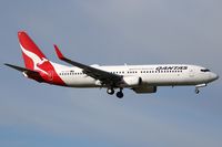 VH-VZV @ NZCH - QF135 from BNE - by Bill Mallinson
