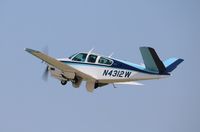 N4312W @ KOSH - Beech V35B