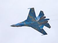 39 BLUE @ EGVA - Flanker voted best solo display during RIAT 2019 Fairford - by Chris Holtby
