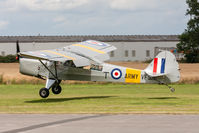 G-ARXU @ EGBR - Auster 6A VF526/T (G-ARXU), Breighton 21/7/19 - by Grahame Wills