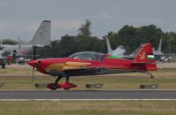 RJF01 @ EGVA - Royal Jordanian Falcons team display at RIAT 2019 Fairford - by Chris Holtby
