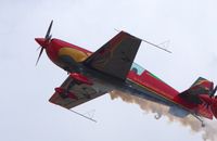 RJF02 @ EGVA - Team display by the Royal Jordanian Falcons at RIAT 2019 Fairford - by Chris Holtby