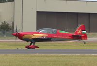 RJF04 @ EGVA - Landing after the Royal Jordanian Falcons display at RIAT 2019 Fairford - by Chris Holtby