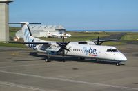 G-FLBA @ EGNS - G-FLBA DHC-8 400 Flybe.com