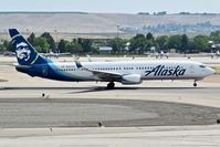 N307AS @ KBOI - Take off roll from RWY 28R.