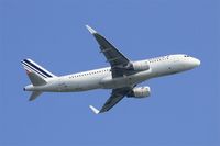 F-HEPF @ LFPG - Airbus A320-214, Take off rwy 06R, Roissy Charles De Gaulle airport (LFPG-CDG) - by Yves-Q