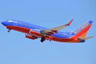 N298WN @ KBOI - Departing RWY 28R.