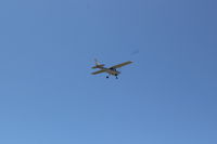 N704UT @ SZP - 1976 Cessna 150M, Continental O-200 100 Hp, takeoff climb Rwy 22 - by Doug Robertson