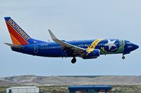 N727SW @ KBOI - Landing RWY 28R. - by Gerald Howard