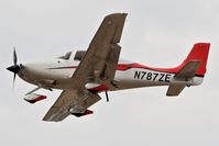 N787ZE @ BOI - Departing BOI.