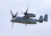 08-0051 @ EGVA - Bonus appearance of the Osprey at RIAT 2019 at RAF Fairford having suffered a mechanical fault and been forced to divert to Brize Norton the day before.