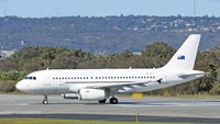 VH-VCJ @ YPPH - Airbus A319-132. Skytraders VH-VCJ lined up runway 03  YPPH 310719. - by kurtfinger