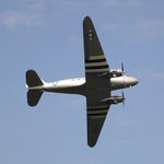 F-AZOX @ LFFQ - Douglas DC-3C at the Meeting Aerien 2019, La-Ferte-Alais