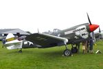 F-AZKU @ LFFQ - Curtiss P-40N Warhawk at the Meeting Aerien 2019, La-Ferte-Alais