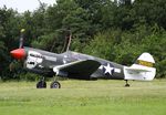 F-AZKU @ LFFQ - Curtiss P-40N Warhawk at the Meeting Aerien 2019, La-Ferte-Alais - by Ingo Warnecke