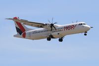 F-HOPZ @ LFML - ATR 72-600, Short approach Rwy 32R, Marseille-Provence Airport (LFML-MRS) - by Yves-Q