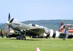 G-LFIX @ LFFQ - Supermarine Spitfire LF IX (T IX) at the Meeting Aerien 2019, La-Ferte-Alais - by Ingo Warnecke