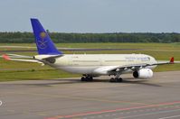 TC-OCN @ EHEH - Saudia A332 pushed back for a hadj flight - by FerryPNL
