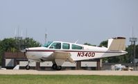 N340D @ KOSH - Beech V35