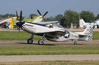 N51TC @ KOSH - North American P-51D