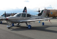 HB-KGC @ EGVA - Smart Cirrus Platinum on show at RIAT 2019 RAF Fairford - by Chris Holtby