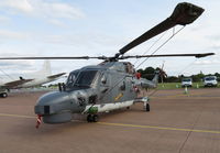 83 10 @ EGVA - German Naval Lynx complete with 'Venom' decal on nose section at RIAT 2019 Fairford - by Chris Holtby