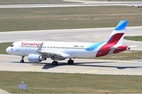 D-AEWB @ LFML - Airbus A320-214, Holding point rwy 31R, Marseille-Provence Airport (LFML-MRS) - by Yves-Q