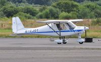 G-CJOT @ EGFH - Visiting Ikarus Bravo. - by Roger Winser