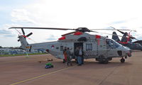 N-227 @ EGVA - Dutch Air Force NH90 on static display at RIAT 2019 RAF Fairford - by Chris Holtby
