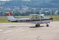 HB-CFR @ LSZG - At Grenchen - by sparrow9