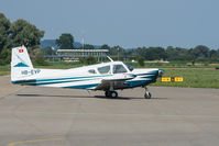 HB-EVP @ LSZG - At Grenchen - by sparrow9