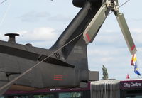 MM81865 @ EGVA - Tail rotor section of the Agusta Caesar at RIAT 2019 RAF Fairford - by Chris Holtby