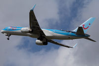 G-OOBC @ EGGD - Departing RWY 27 - by Dominic Hall