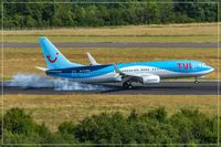D-ATUJ @ EDDR - Boeing 737-8K5, - by Jerzy Maciaszek