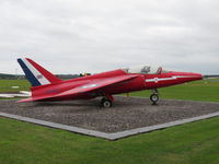 XP502 @ EGBP - On static display opposite the car park at 'Cotswold International Airport' - by Chris Holtby