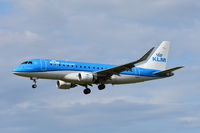 PH-EXW @ EGSH - Landing at Norwich. - by Graham Reeve