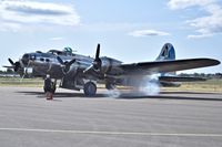 N9323Z @ MAN - Starting engine #4. - by Gerald Howard
