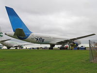 EI-CJY @ EGBP - Ex-I Fly Airlines (Moscow) 757 being stripped for parts at Kemble Airport - by Chris Holtby