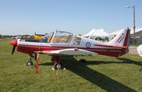 N105MR @ KOSH - Scottish Aviation Sk.61D Bulldog - by Mark Pasqualino