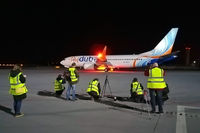 A6-MAX @ EPKK - flydubai in Krakow - inauguration of the KRK-DXB connection - by Artur Badoń