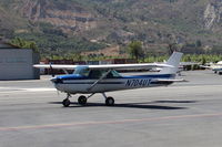N704UT @ SZP - 1976 Cessna 150M, Continental O-200 100 Hp, taxi to Rwy 22 - by Doug Robertson