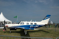 OY-JAC @ EHOW - Piper PA-46-500TP Malibu Meridian at Oostwold airfield, the Netherlands, air show 2019 - by Van Propeller